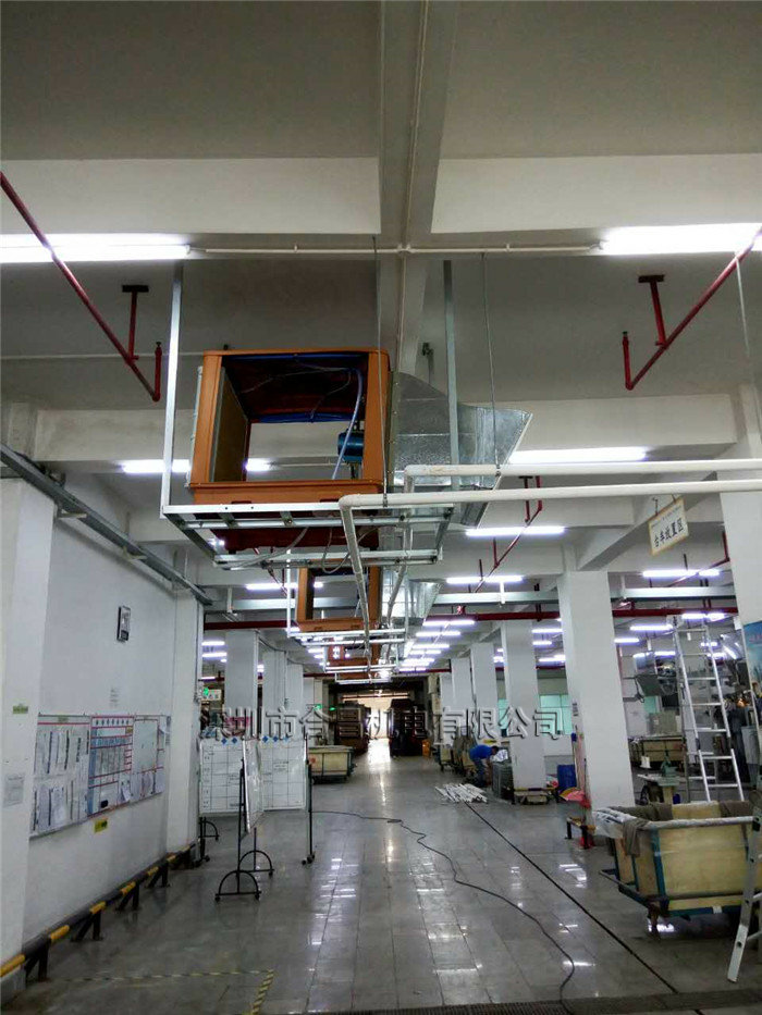染色車間潤東方環(huán)?？照{(diào)降溫