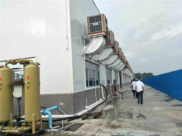 潤東方工業(yè)冷風機降溫案例