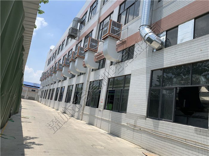環(huán)?？照{(diào)車間降溫案例