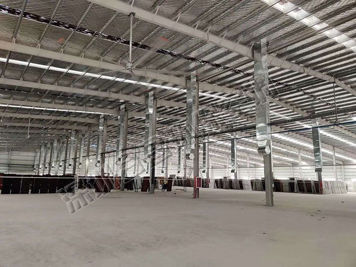 扇機互補工業(yè)廠房降溫案例