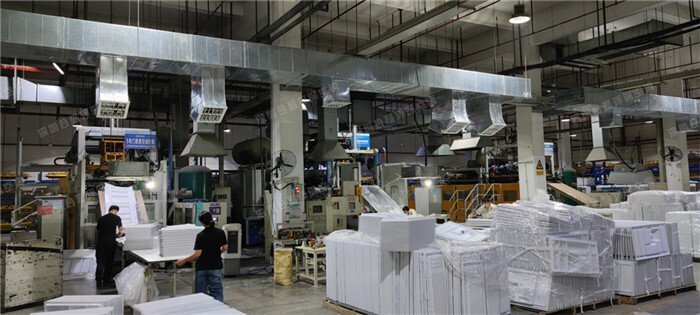 南京創(chuàng)維工廠車(chē)間降溫工程